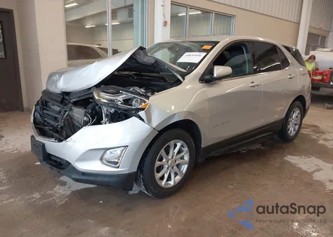 2020 Chevrolet Equinox Fwd Lt 1.5L Turbo из США, поврежденный, VIN 3GNAXKEV3LS737021